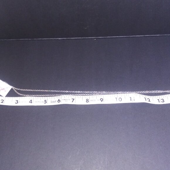 Betsey Johnson Pink Lipstick Bling Silver Metal Link Pendant Chain - Picture 5 of 5